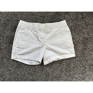 J.CREW Chino Women's White Shorts Size 8